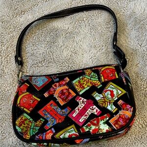 Colorful Kimono Patterned Women's Small Bag